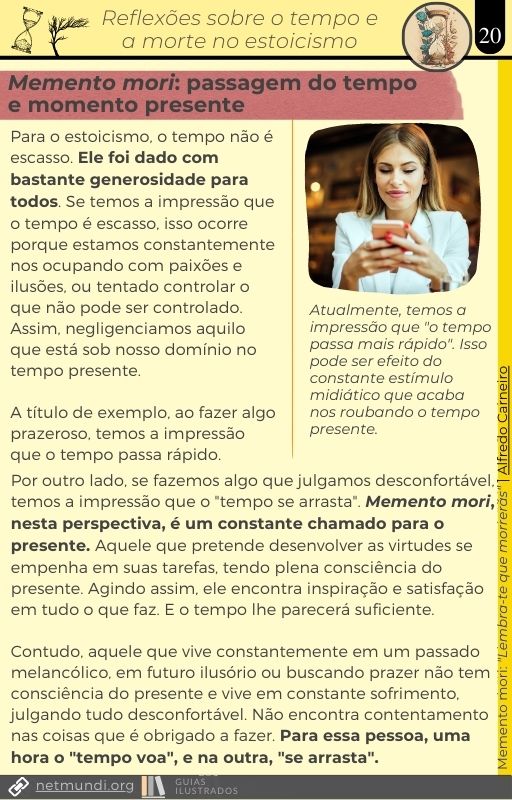 Página sobre a Passagem do Tempo