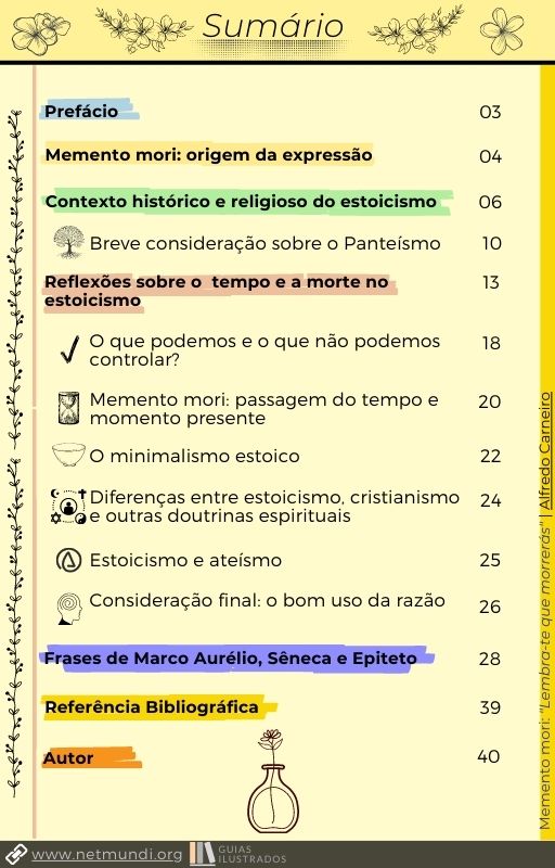 Sumário do E-book