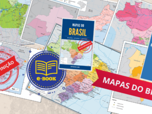 Mapas do Brasil - regiões, estados e climas