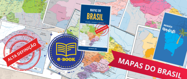 Mapas do Brasil - regiões, estados e climas